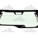 REAR WINDOW HEATED (6 HOLES) GREEN SEKURIT